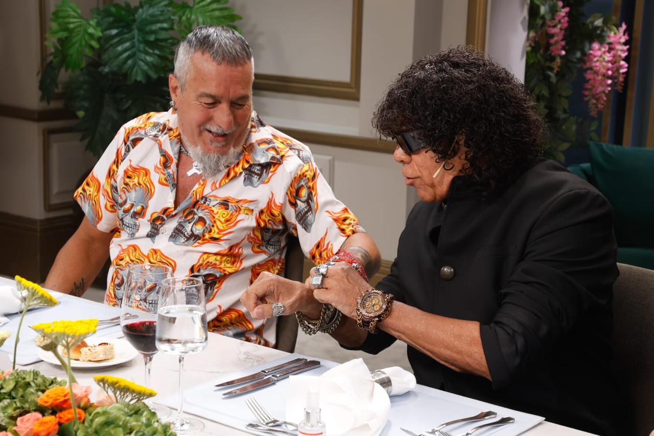 La Mona Jiménez en Almorzando con Juana.