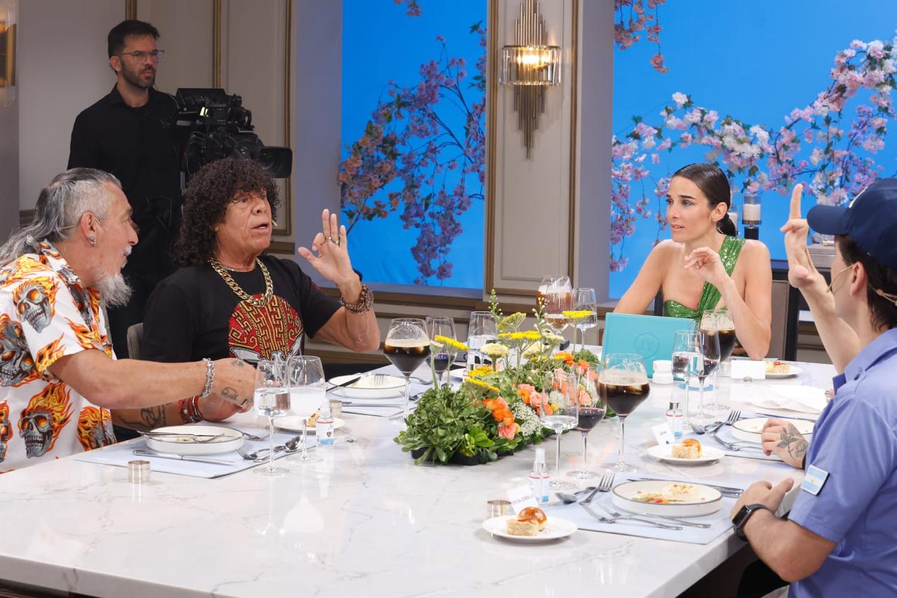 La Mona Jiménez en Almorzando con Juana.