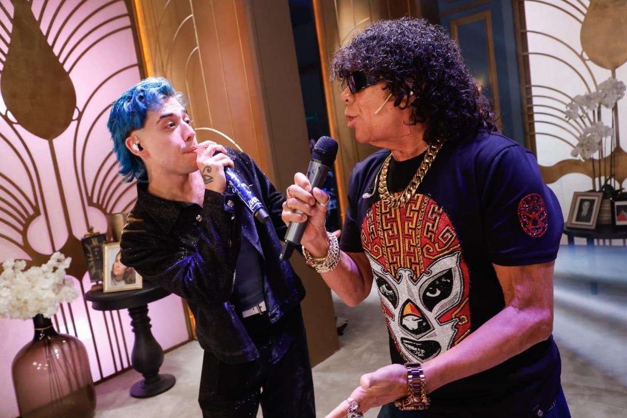 La Mona Jiménez en Almorzando con Juana.