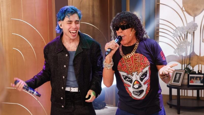 La Mona Jiménez en Almorzando con Juana.