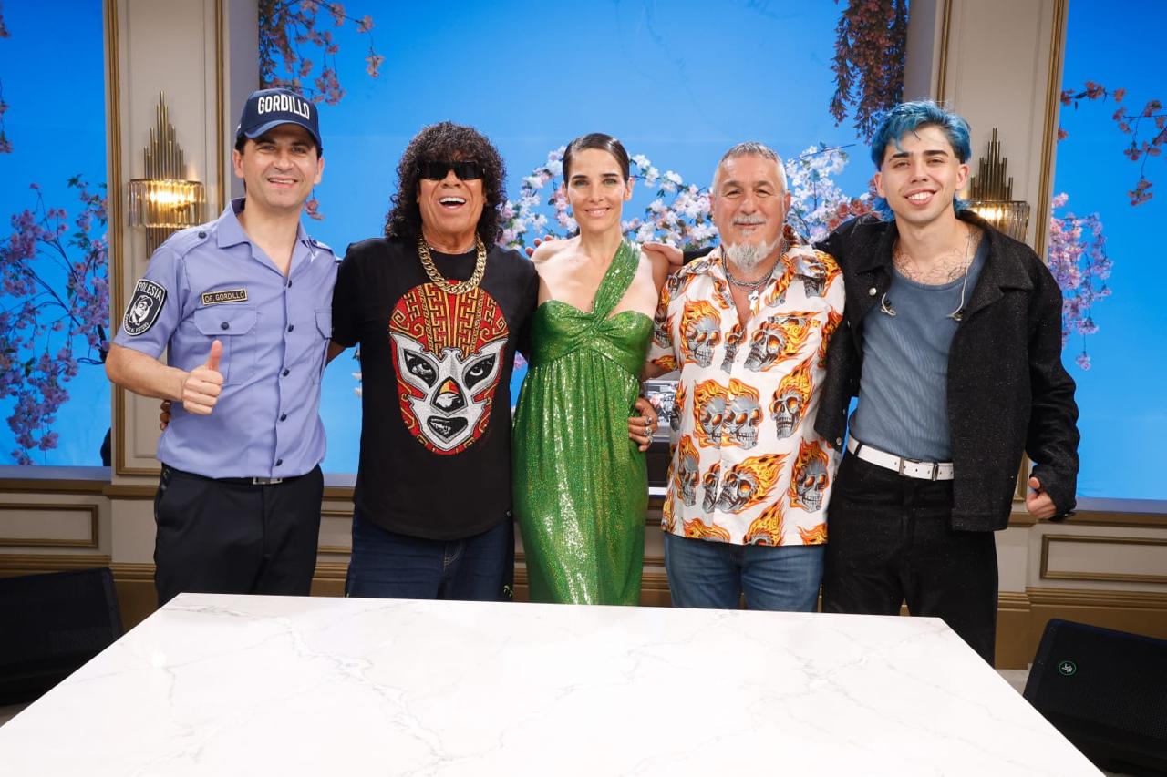 La Mona Jiménez en Almorzando con Juana.