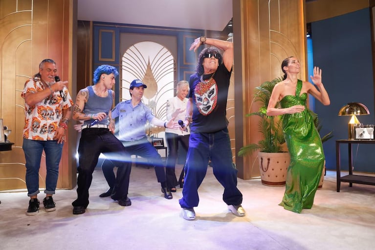 La Mona Jiménez en Almorzando con Juana.