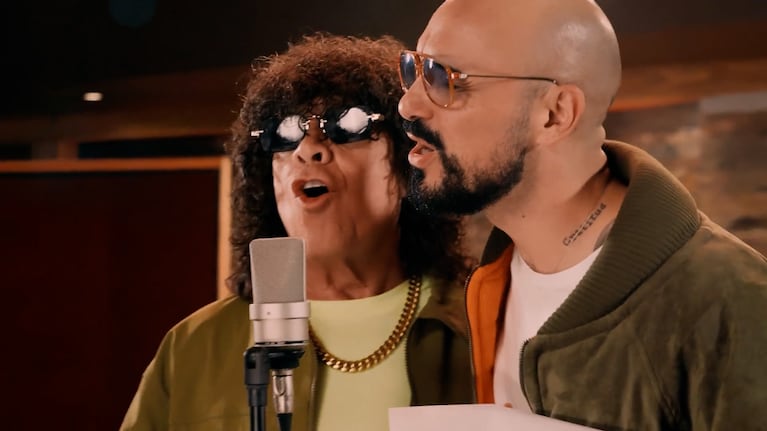 La Mona Jiménez y Abel Pintos estrenaron un tema juntos.