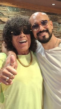 La Mona Jiménez y Abel Pintos hablaron sobre la posibilidad de hacer un tema juntos: “Sería un sueño cumplido”