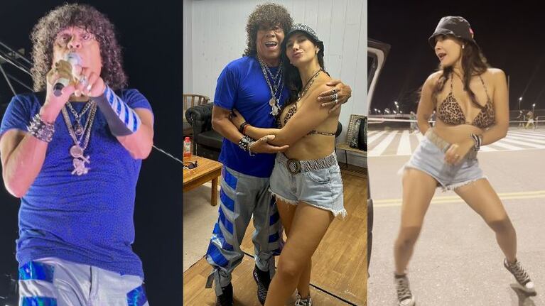 La Mona Jiménez y Agostina Luparello, la protagonista del viral.
