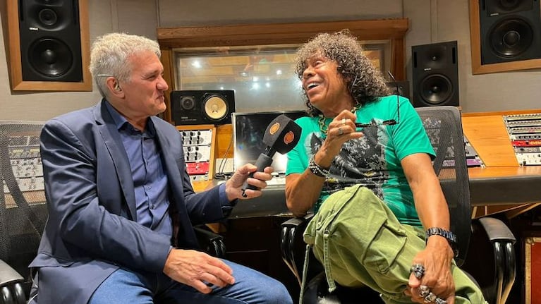 La Mona Jiménez y Jorge Cuadrado en una charla íntima.