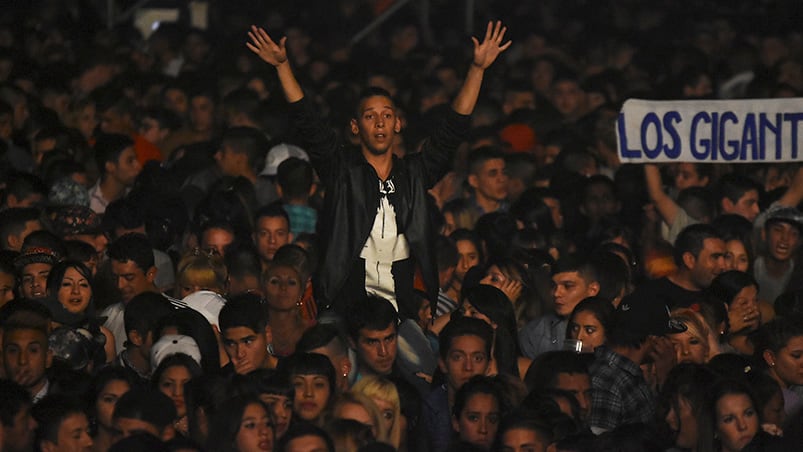 La Mona volvió a cantar tras su operación en las cuerdas vocales. Foto: Lucio Casalla / ElDoce.tv.