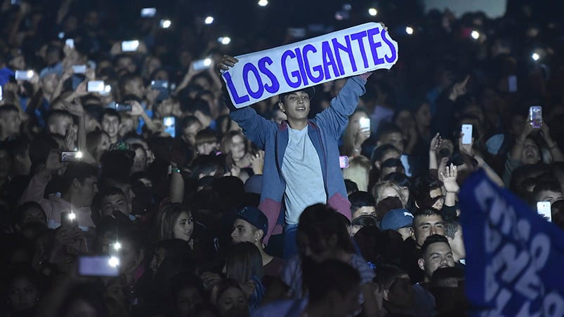 La Mona volvió a cantar tras su operación en las cuerdas vocales. Foto: Lucio Casalla / ElDoce.tv.