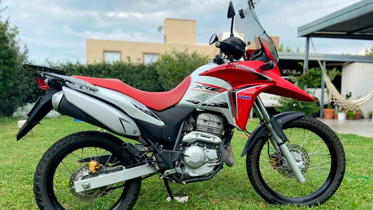 La moto que le robaron en la zona norte de Córdoba. 