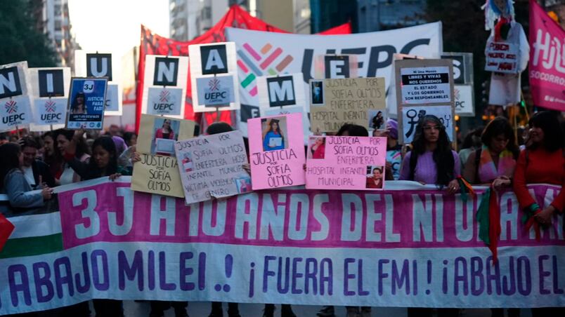 La movilización en Córdoba a 10 años del primer Ni una menos.