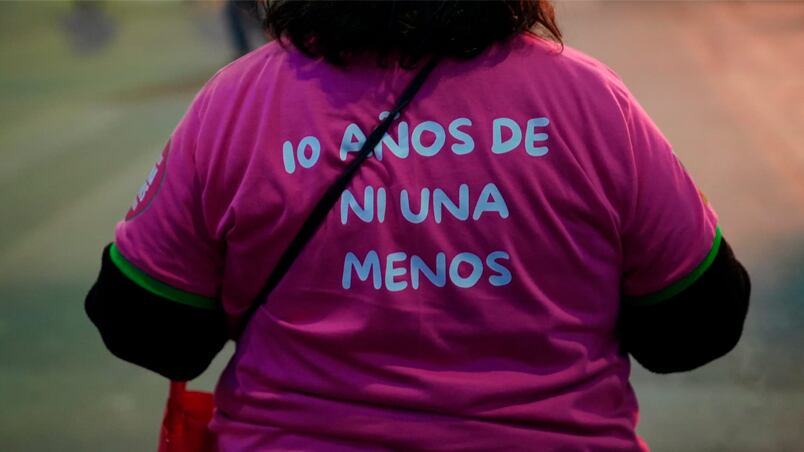 La movilización en Córdoba a 10 años del primer Ni una menos.