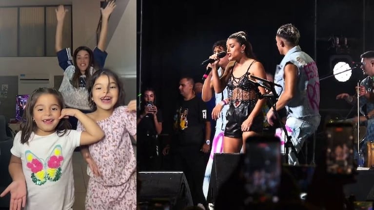 La Muela presentó el trend junto a Helenita y Quimy.