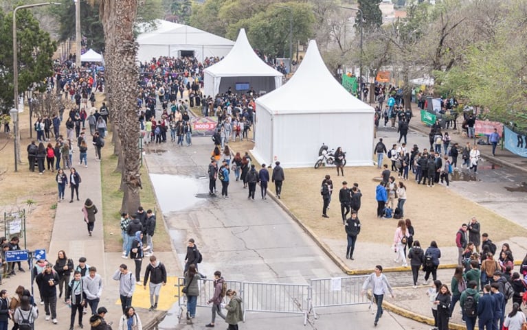 La muestra de carreras se realiza todos los años en la Ciudad Universitaria.