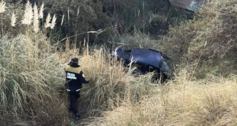 La mujer caminó desorientada y logró pedir ayuda.