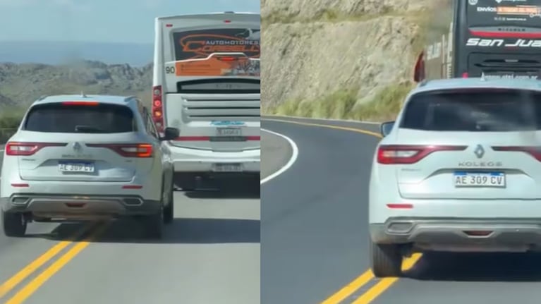 La mujer casi provoca una tragedia en las Altas Cumbres días atrás.