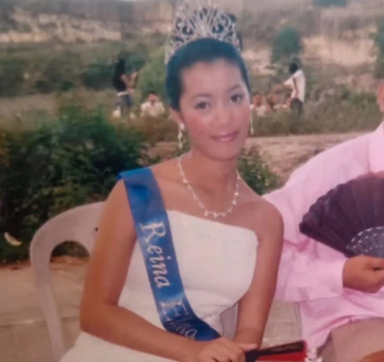 La mujer cuando fue Miss Universo.