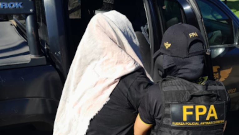 La mujer de 33 años quedó detenida en el búnker.