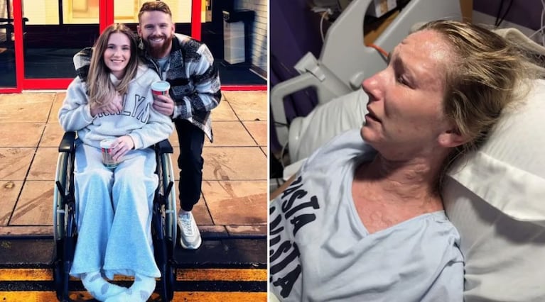 La mujer de 34 años estuvo semanas sin saber su diagnóstico.