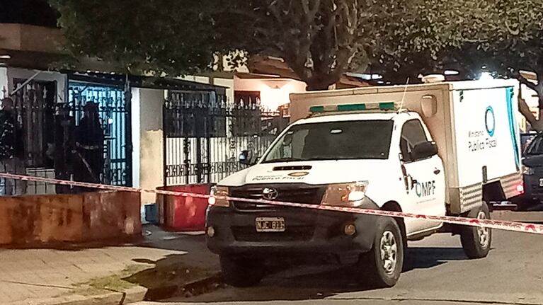 La mujer de 80 años fue asesinada a golpes en un robo en su casa. Foto: Mateo Lago / El Doce.