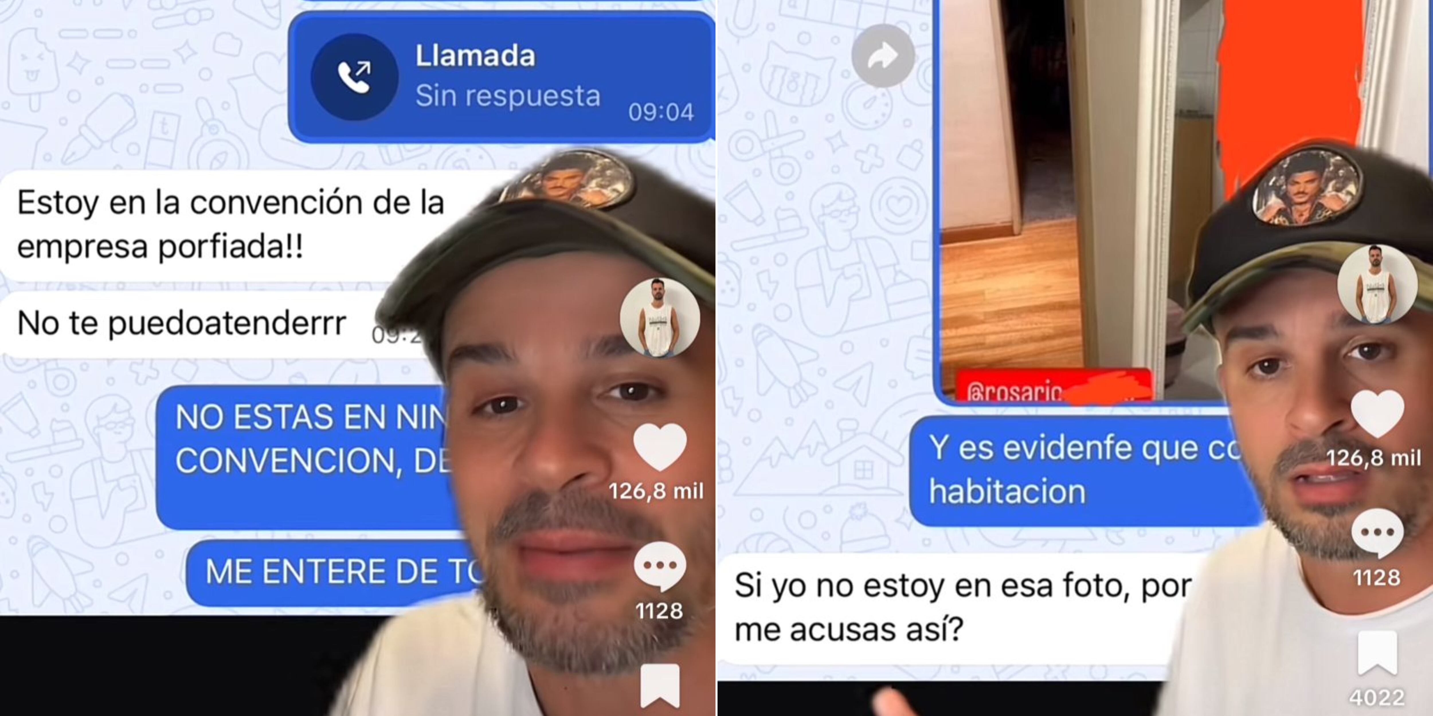 La mujer descubrió la infidelidad de su esposo gracias al jefe de él.