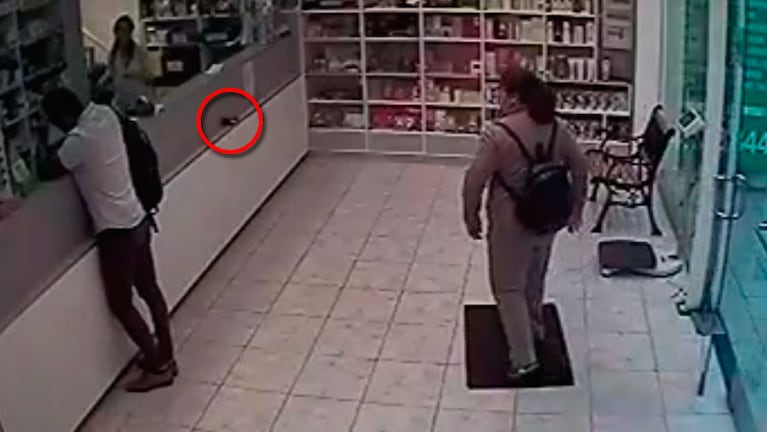 La mujer entró a comprar, pero vio la chance de quedarse con lo ajeno y robó.