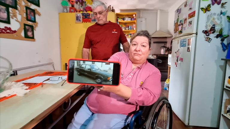 La mujer está en silla de ruedas desde hace 20 años. Foto: Fredy Bustos / El Doce.