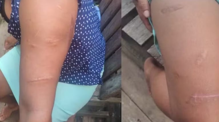 La mujer estaba en cautiverio hacía 15 años por el padre de sus hijos.