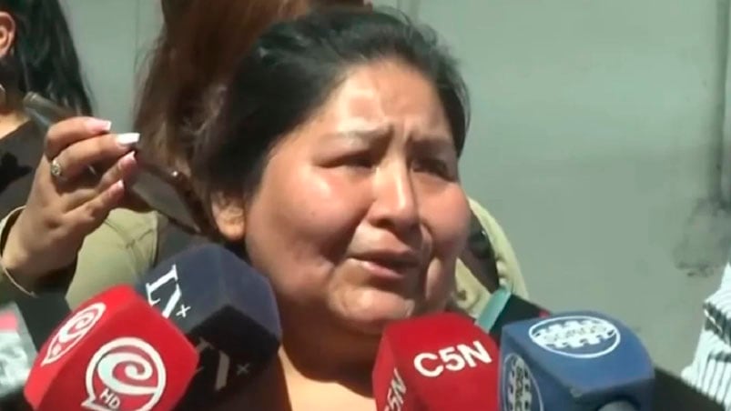 La mujer expresó su dolor y dijo que su hijo "tendría que estar preso, no muerto".