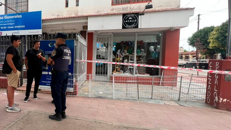 La mujer fue apuñalada en el asalto. Foto: Mateo Lago/El Doce.