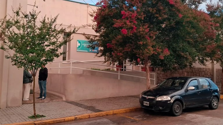 La mujer fue asistida en el Hospital de La Cumbre. Foto: Sergio Cepeda.