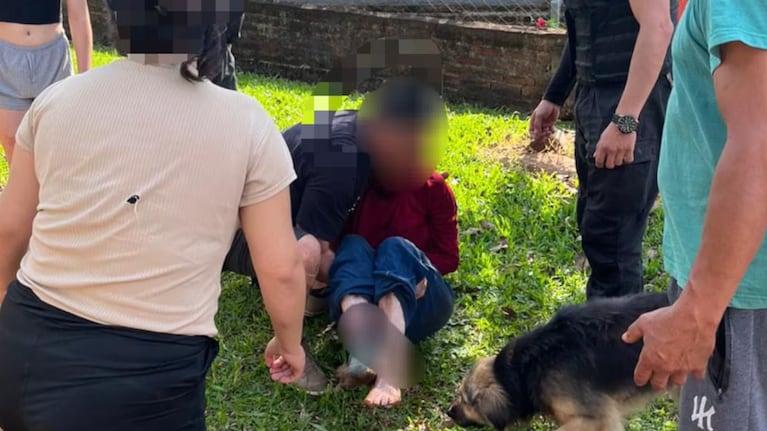 La mujer fue atacada por el perro de una vecina.