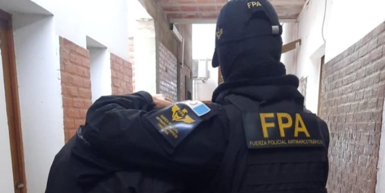 La mujer fue detenida en Villa Dolores.