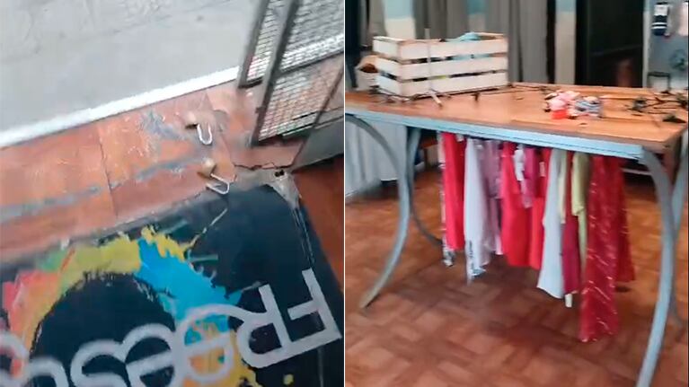 La mujer fue víctima del robo el jueves a la madrugada.