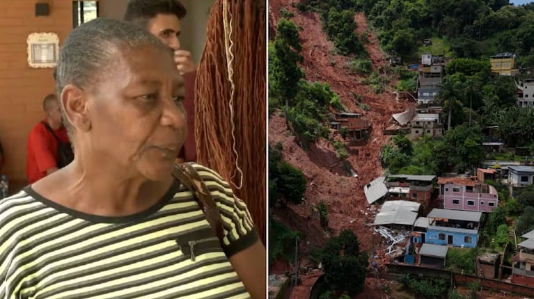 La mujer lamentó el fallecimiento de 17 familiares.