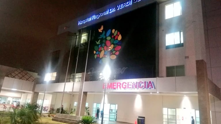 La mujer llegó para ser atendida en el hospital de Portoviejo, en Ecuador.
