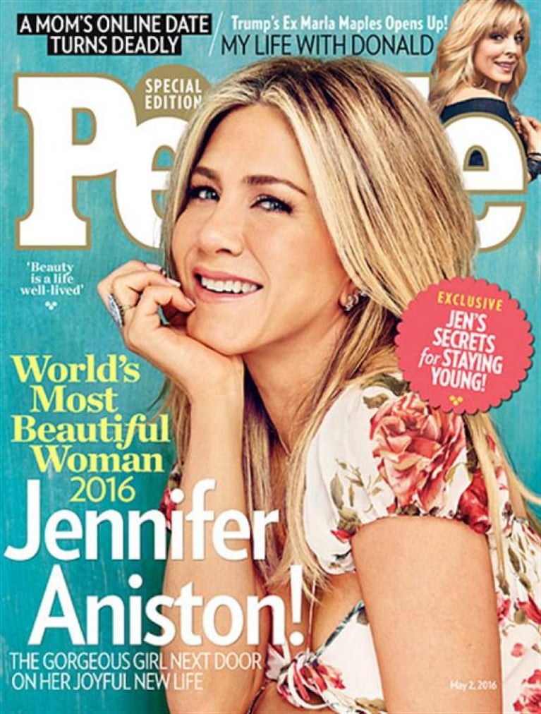 La mujer más bella del mundo es Jennifer Aniston