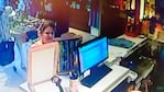 La mujer mechera que robó en el local de lencería.