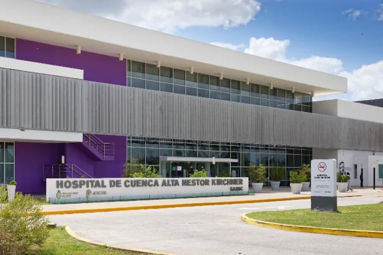 La mujer permanece internada en el Hospital Cuenca Alta de Cañuelas, Buenos Aires.