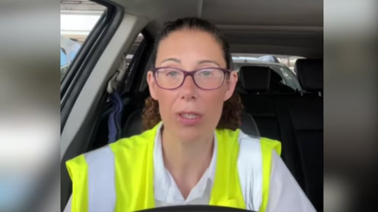 La mujer que contó la secuencia en su cuenta de TikTok, Lilian (@limasin41).