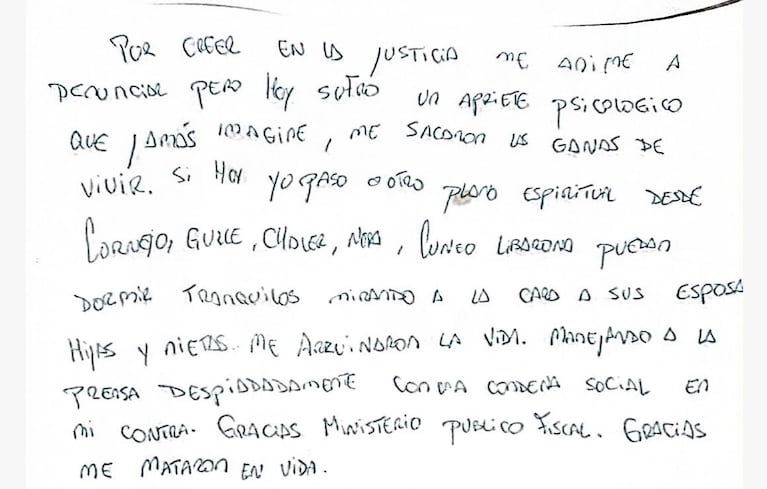 La mujer que denunció a los rugbiers franceses por abuso escribió una carta donde cuenta cómo se siente. (Foto: TN).