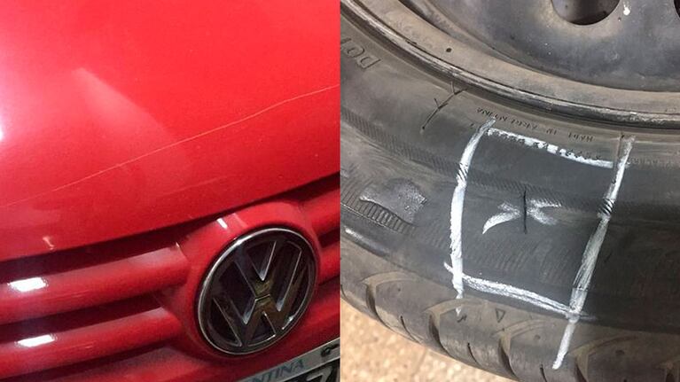 La mujer realizó dos denuncias a la Policía.