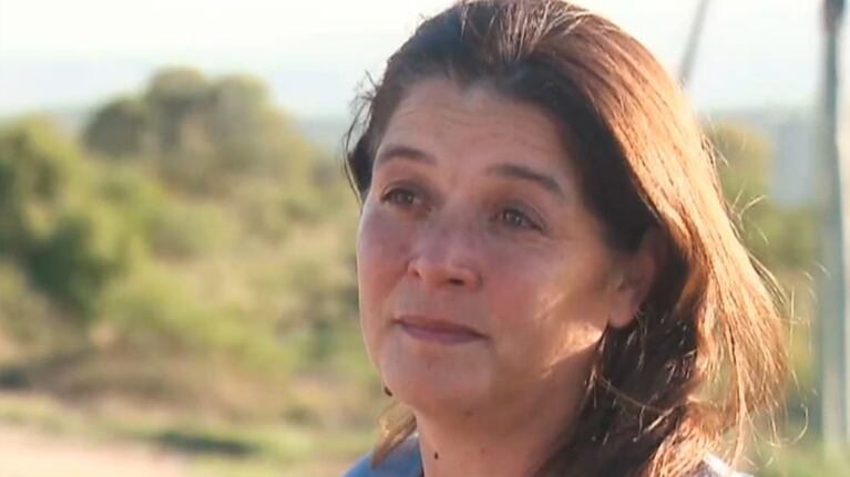 La mujer recordó los incendios de 2013.