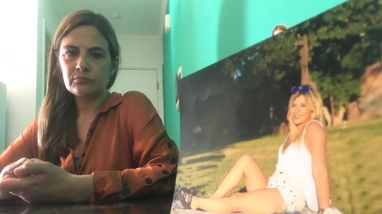La mujer reprochó la actitud de la fiscal después de la condena.