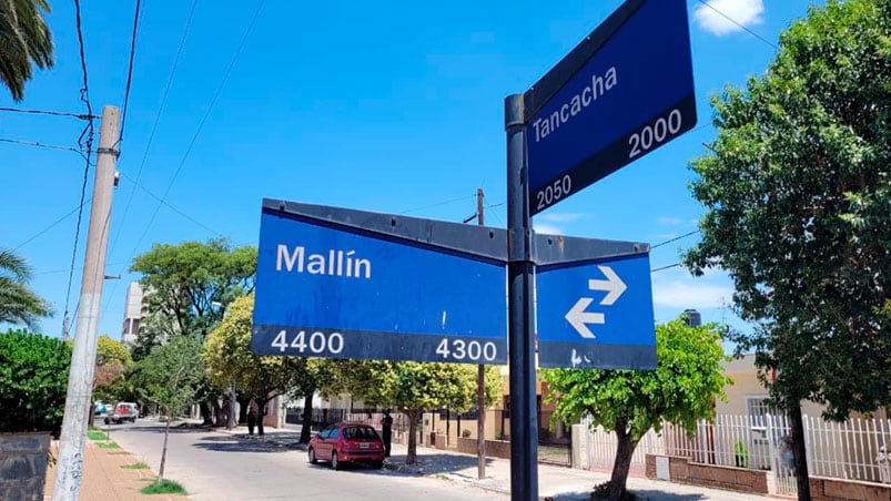 La mujer sufrió el asalto cuando estaba entrando a su casa en barrio Empalme. (Foto: Fredy Bustos)