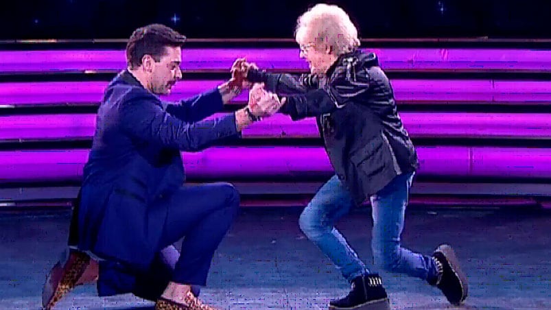 La mujer tiene 81 años y ya había bailado una vez en ShowMatch hace 10 años.