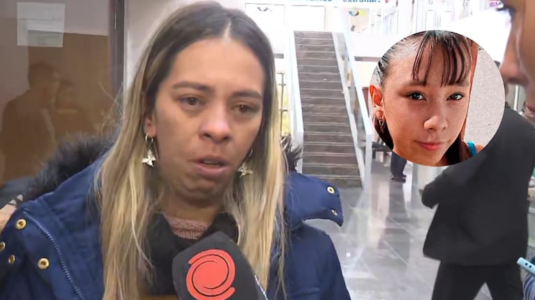La mujer vio a Agostina Vega el sábado por última vez.