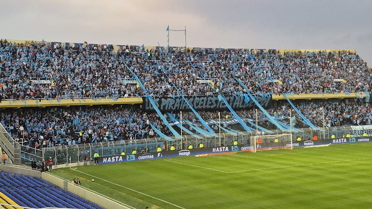 La multitud de Belgrano en el Gigante de Arroyito.