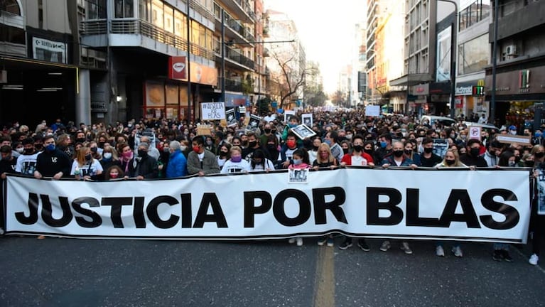 La multitudinaria y emotiva marcha para exigir justicia por Blas Correas. Foto: Lucio Casalla/El Doce.