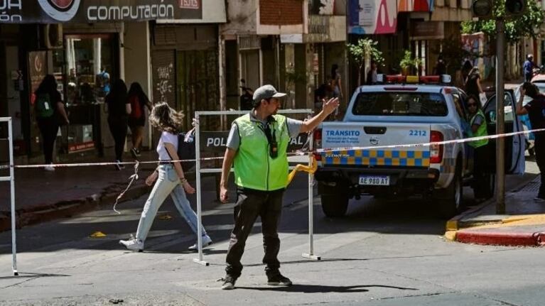 La Municipalidad dispuso interrupciones de tránsito por obras.