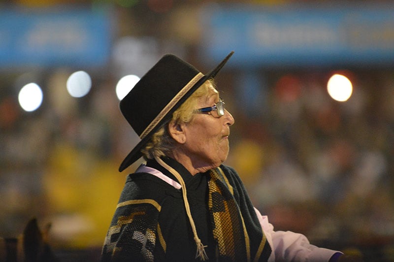 La música y los gauchos, grandes protagonistas de la noche. Foto: Lucio Casalla / ElDoce.tv